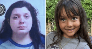 Kaylee Andre fatally strikes 8 year old Georgia girl, Adalynn Pierce crossing street to get on school bus with flashing stop sign.